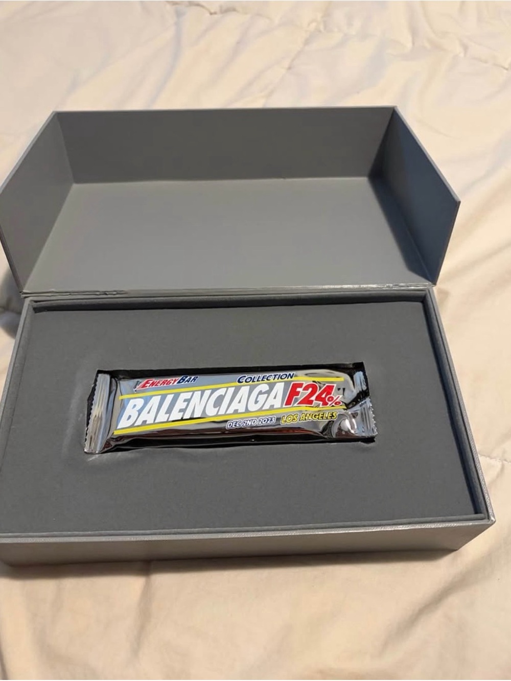 Balenciaga Energy Bar, FW24 LA Show Invite
